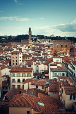 Floransa manzarası görünüm çatı