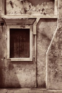 Burano siyah ve beyaz