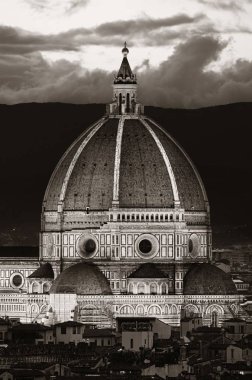 Gece Duomo Santa Maria Del Fiore closeup