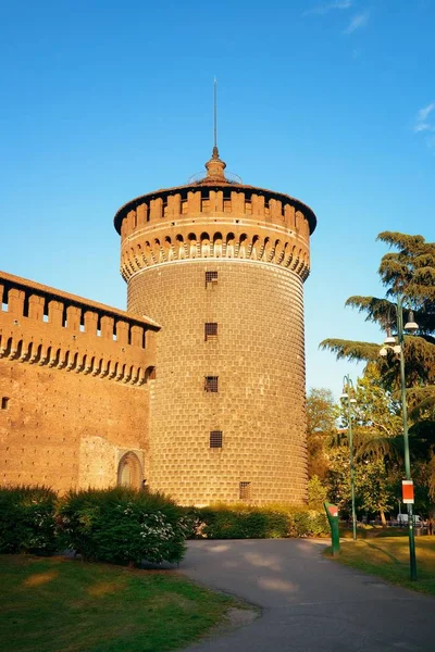 Sforza hrad — Stock fotografie
