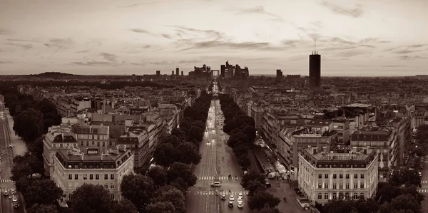 Vue sur le toit de Paris — Photo