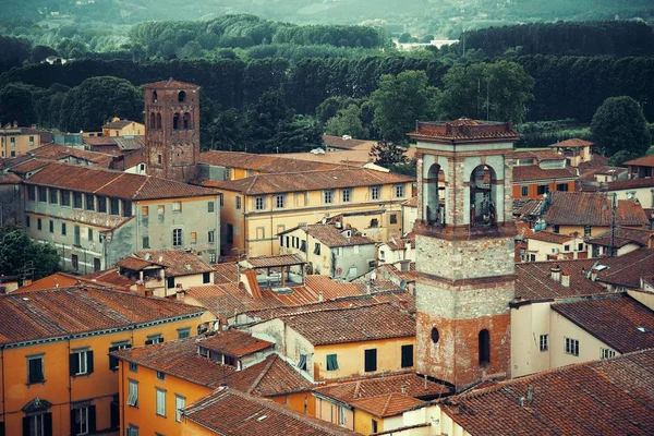 Lucca binalar görünümünün üst