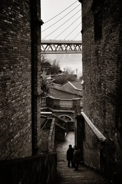 Xiahao Ponte de rua velha — Fotografia de Stock