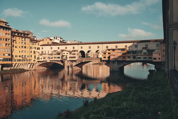 Понте Веккьо, Флоренс — стоковое фото