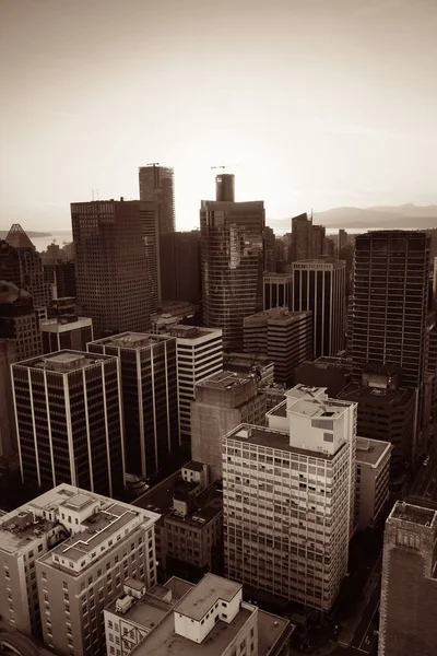 Vancouver vista sul tetto — Foto Stock