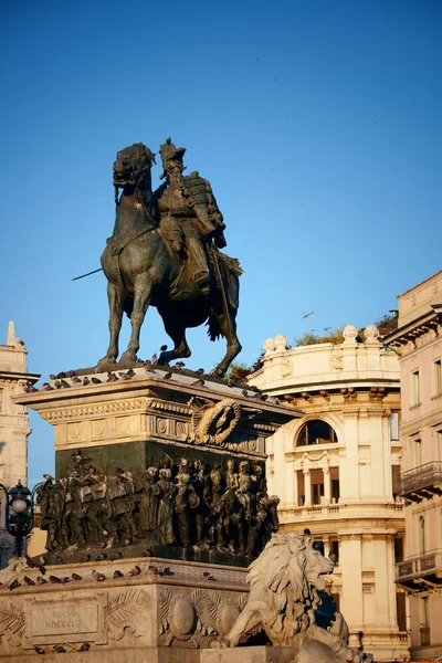 Pomník král Viktor Emanuel Ii — Stock fotografie