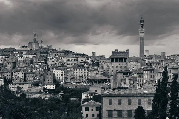 Panorama van Siena — Stockfoto