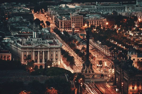 Barcelona night — Stock Photo, Image