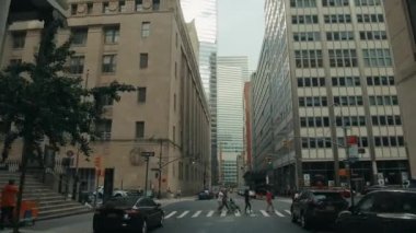 New York şehri Manhattan şehir merkezi.