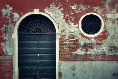 Vintage kapı ve pencere