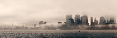 New York'un şehir sis
