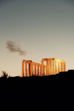 Poseidon Tapınağı dusk
