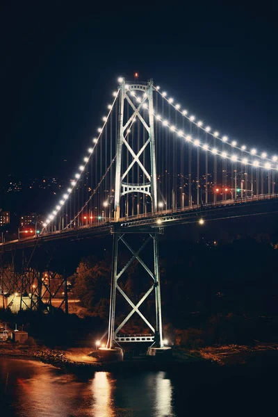 Vancouver City Night — Stockfoto