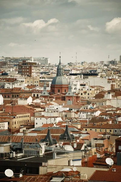 Vista para o telhado de Madrid — Fotografia de Stock