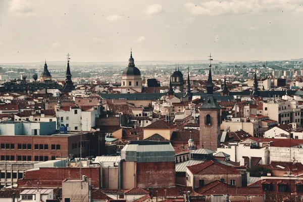 Мадрид вид на крышу — стоковое фото