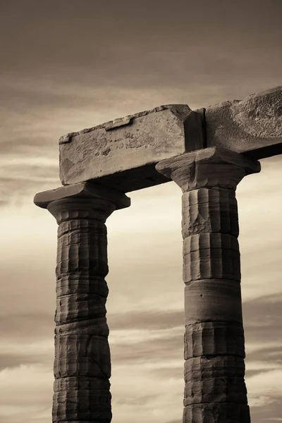 Templo de Poseidon closeup — Fotografia de Stock