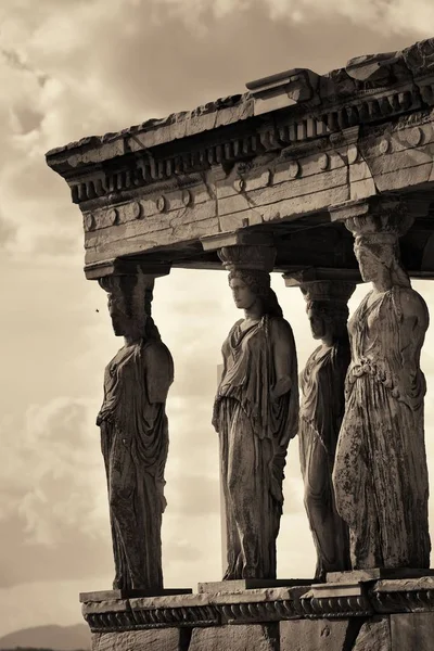 Храм Эрехтейона — стоковое фото