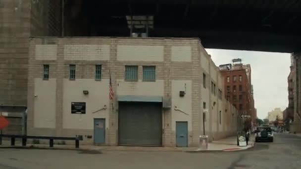 Brooklyn sokakta Hyperlapse — Stok video