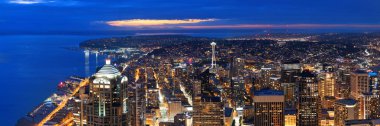 Seattle çatı panorama