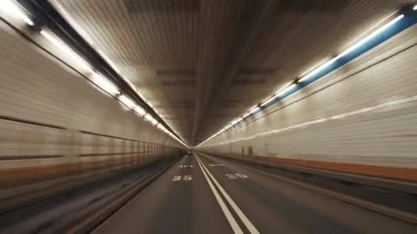 Tunnel dell'Olanda di New York — Video Stock