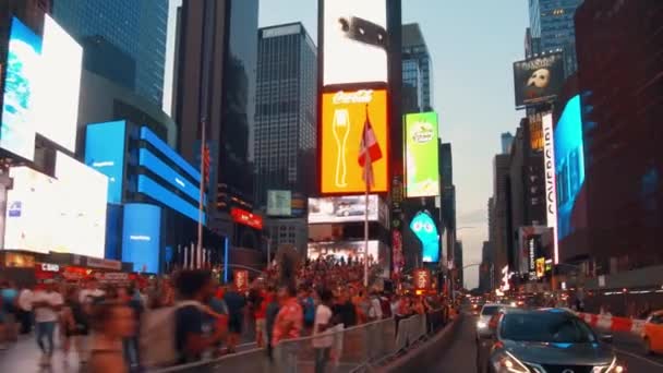 New York City Times Square — Stock Video