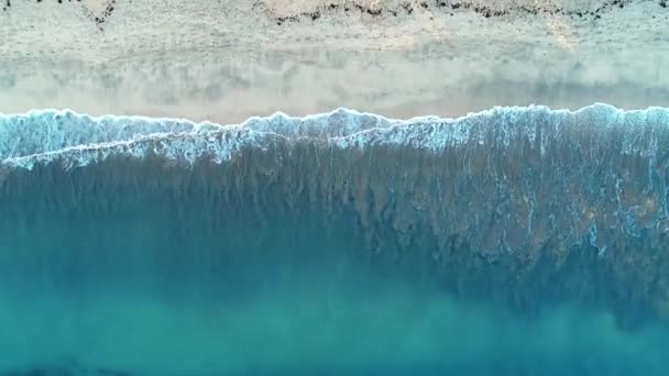 Thomas Plajının Havadan Görünüşü Virgin Adaları — Stok video