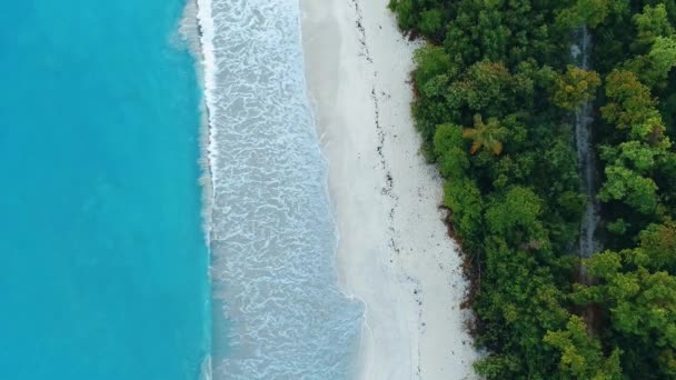 维尔京群岛圣托马斯海滩的空中景观 — 图库视频影像