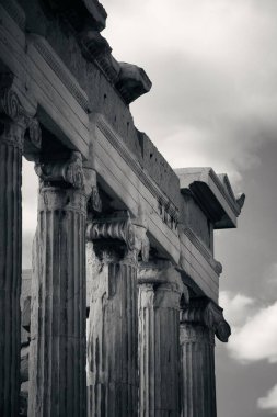 Yunanistan 'ın Atina kentindeki Akropolis kentindeki Echtheion Tapınağı.