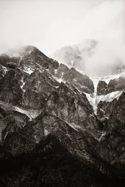 Snow Mountain Vista Vicino Nel Banff National Park Canada — Foto Stock