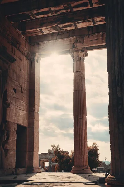 Templo Erechtheion Acrópole Atenas Grécia — Fotografia de Stock