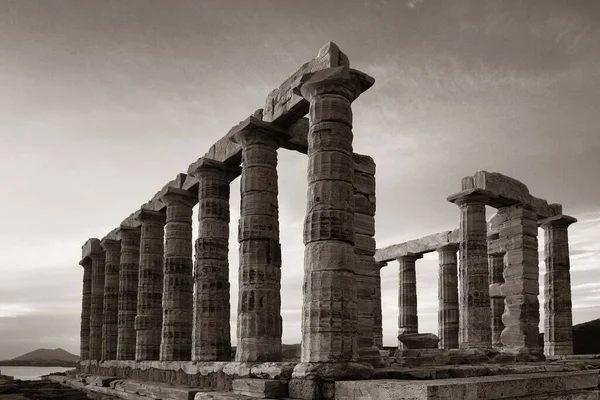 Poseidons Tempel Nära Aten Grekland — Stockfoto