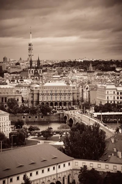 Blick Auf Die Prager Skyline Mit Historischen Gebäuden Tschechien — Stockfoto