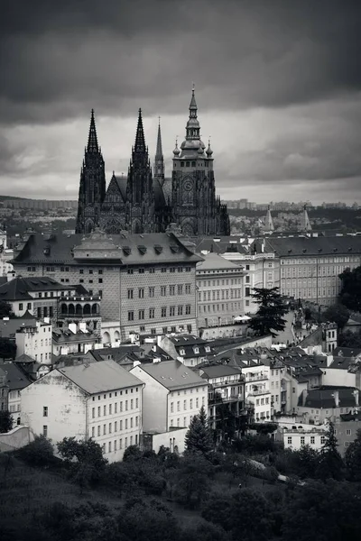 Prager Burg Mit Veitsdom Tschechien — Stockfoto