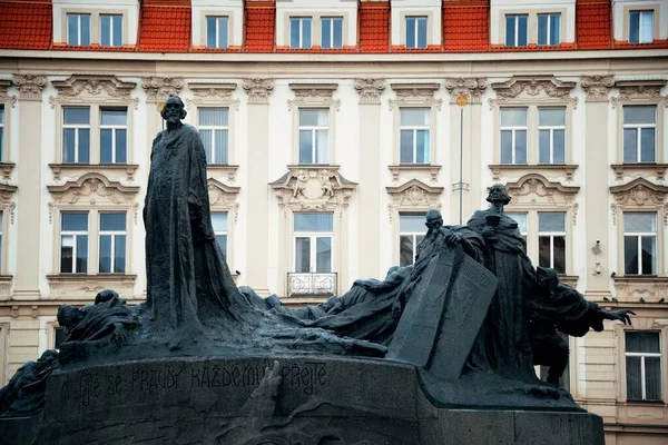 Edificios Históricos Plaza Ciudad Vieja Praga República Checa — Foto de Stock