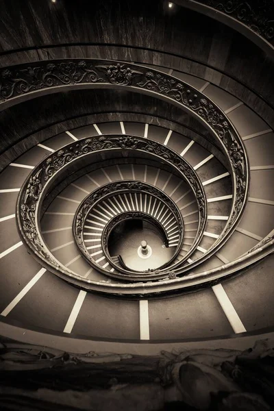 Spiraltrappa Vatikanmuseumet — Stockfoto