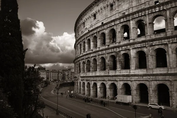 Coliseo Hito Mundialmente Conocido Símbolo Roma Italia — Foto de Stock