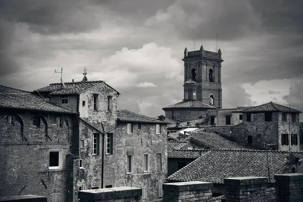 Stare Średniowieczne Miasto Siena Włoszech — Zdjęcie stockowe