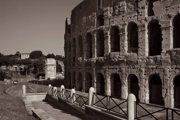 Colosseum Symbolic Architecture Rome Italy — Stock Photo, Image