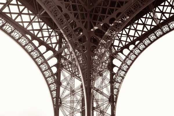 Modello Dettaglio Dal Primo Piano Vista Della Torre Eiffel — Foto Stock