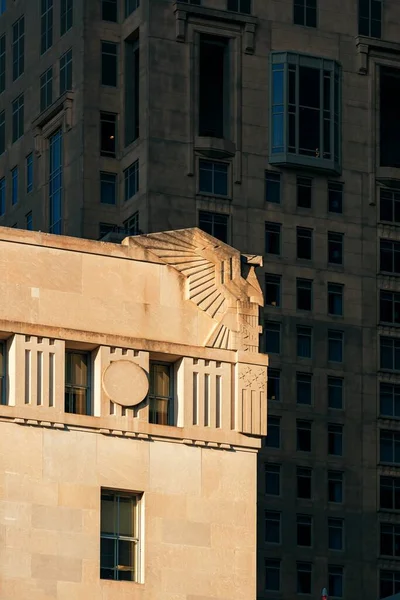 Nova Iorque Vista Urbana Rua Com Arquitetura Histórica — Fotografia de Stock