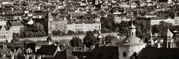 Prague Skyline Rooftop View Historical Buildings Panorama Czech Republic — Stock Photo, Image