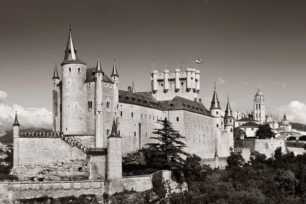 Alcazar Segovia Come Famoso Punto Riferimento Spagna — Foto Stock