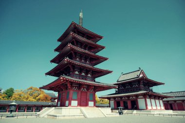 Osaka, Japonya 'daki Shitennoji Tapınağı.