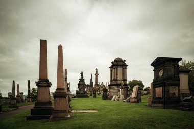 Glasgow Necropolis Viktorya Mezarlığı İskoçya, Birleşik Krallık
