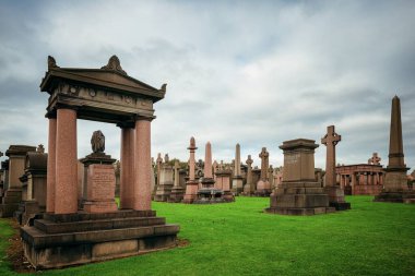 Glasgow Necropolis Viktorya Mezarlığı İskoçya, Birleşik Krallık