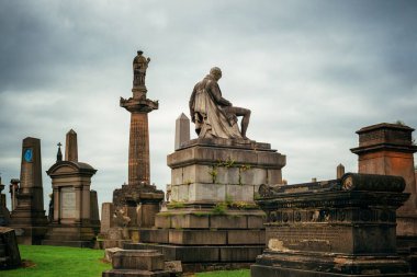 Glasgow Necropolis Viktorya Mezarlığı İskoçya, Birleşik Krallık