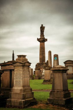 Glasgow Necropolis Viktorya Mezarlığı İskoçya, Birleşik Krallık