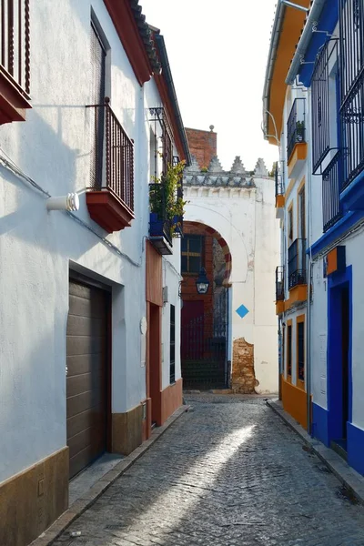 Vista Strada Con Vecchi Edifici Cordoba Spagna — Foto Stock