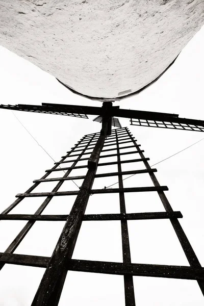 Windmill Closeup View Consuegra Toledo Spain — Stock Photo, Image