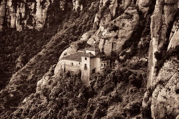 Abbaye Santa Maria Montserrat Barcelone Espagne — Photo